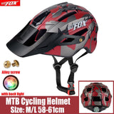 New Batfox Bicycle Helmet for Adult Men Women MTB Bike Mountain Road Cycling Safety Outdoor Sports Safety Helmet