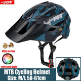 New Batfox Bicycle Helmet for Adult Men Women MTB Bike Mountain Road Cycling Safety Outdoor Sports Safety Helmet