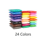 36 Colors/Set  Super Light Soft Clay Antistress Plasticine Supplies Sand Fidget Gum Polymer Clay for Kids DIY Educational Toys