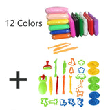 36 Colors/Set  Super Light Soft Clay Antistress Plasticine Supplies Sand Fidget Gum Polymer Clay for Kids DIY Educational Toys