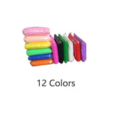 36 Colors/Set  Super Light Soft Clay Antistress Plasticine Supplies Sand Fidget Gum Polymer Clay for Kids DIY Educational Toys
