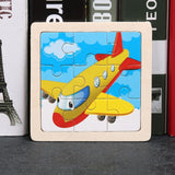 Kids 3D Wooden Puzzles Toys Alphabet Number Puzzle Baby Colorful Letter Digital Geometric Montessori Educational Toy