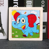 Kids 3D Wooden Puzzles Toys Alphabet Number Puzzle Baby Colorful Letter Digital Geometric Montessori Educational Toy