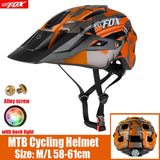 BATFOX Racing Bicycle Helmet with Light In-mold MTB Road Cycling Helmet for Men Women Ultralight Helmet Sport Safety Equipment