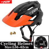BATFOX Racing Bicycle Helmet with Light In-mold MTB Road Cycling Helmet for Men Women Ultralight Helmet Sport Safety Equipment