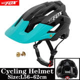 BATFOX Racing Bicycle Helmet with Light In-mold MTB Road Cycling Helmet for Men Women Ultralight Helmet Sport Safety Equipment