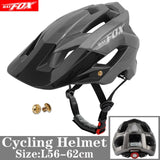 BATFOX Racing Bicycle Helmet with Light In-mold MTB Road Cycling Helmet for Men Women Ultralight Helmet Sport Safety Equipment