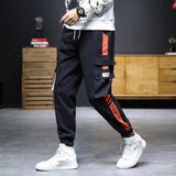 New Hip Hop Joggers Cargo Pants Men Harem Pants Multi-Pocket Ribbons Man Sweatpants Streetwear Casual Mens Pants S-5XL