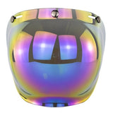 Open Face Helmet Visor Motorcycle Helmets Bubble Visors Flip Up Motorcycles Visor Capacete Lens Motorcycle Helmet Accessories