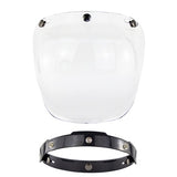 Open Face Helmet Visor Motorcycle Helmets Bubble Visors Flip Up Motorcycles Visor Capacete Lens Motorcycle Helmet Accessories