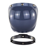 Open Face Helmet Visor Motorcycle Helmets Bubble Visors Flip Up Motorcycles Visor Capacete Lens Motorcycle Helmet Accessories