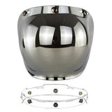 Open Face Helmet Visor Motorcycle Helmets Bubble Visors Flip Up Motorcycles Visor Capacete Lens Motorcycle Helmet Accessories