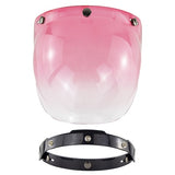 Open Face Helmet Visor Motorcycle Helmets Bubble Visors Flip Up Motorcycles Visor Capacete Lens Motorcycle Helmet Accessories