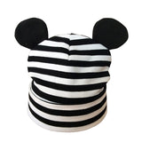 Autumn Winter Baby Boy Girl Cartoon Cotton Hat With Ear Toddler Kids Beanie Caps Children's Accessories
