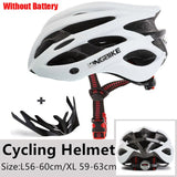 KINGBIKE 2020 New Design Black Bicycle Helmets MTB Mountain Road Cycling Helmet Bike Casco Ciclismo Bike  Helmet Size L-XL