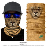 Seamless Magic Bandana Animal Monkey Shark Neck Warmer Tube Shield Gaiter Scarf Face Headband Snowboard Bicycle Headwear
