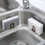 Kitchen Suction Cup Sink Drain Rack Sponge Storage Holder Kitchen Sink Soap Rack Drainer Rack Bathroom Accessories Organizer - shopwishi 