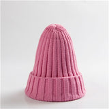 Hat Female Unisex Cotton Blends Solid Warm Soft HIP HOP Knitted Hats Men Winter Caps Women's Skullies Beanies For Girl Wholesale