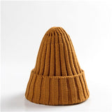 Hat Female Unisex Cotton Blends Solid Warm Soft HIP HOP Knitted Hats Men Winter Caps Women's Skullies Beanies For Girl Wholesale
