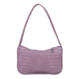 Casual PU Leather Sling Handbag Purse Women Elegant Chain Shoulder Crossbody Bag Popular Simple Female Daily Bag - shopwishi 