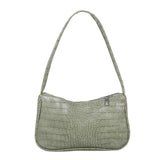 Casual PU Leather Sling Handbag Purse Women Elegant Chain Shoulder Crossbody Bag Popular Simple Female Daily Bag - shopwishi 