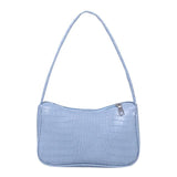 Casual PU Leather Sling Handbag Purse Women Elegant Chain Shoulder Crossbody Bag Popular Simple Female Daily Bag - shopwishi 
