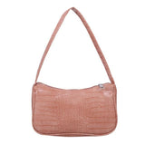 Casual PU Leather Sling Handbag Purse Women Elegant Chain Shoulder Crossbody Bag Popular Simple Female Daily Bag - shopwishi 