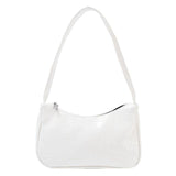 Casual PU Leather Sling Handbag Purse Women Elegant Chain Shoulder Crossbody Bag Popular Simple Female Daily Bag - shopwishi 