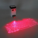 LEING FST Virtual Laser Keyboard Bluetooth Wireless Projector Phone Keyboard For Computer Iphone Pad Laptop With Mouse Function