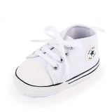 Baby Sneaker Boy Girl Shoes Print Star Canvas Soft Anti-Slip Sole Newborn Infant First Walkers Toddler Casual Canvas Crib Shoes