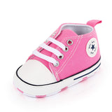 Baby Sneaker Boy Girl Shoes Print Star Canvas Soft Anti-Slip Sole Newborn Infant First Walkers Toddler Casual Canvas Crib Shoes