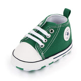 Baby Sneaker Boy Girl Shoes Print Star Canvas Soft Anti-Slip Sole Newborn Infant First Walkers Toddler Casual Canvas Crib Shoes