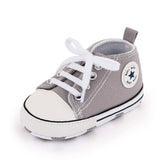 Baby Sneaker Boy Girl Shoes Print Star Canvas Soft Anti-Slip Sole Newborn Infant First Walkers Toddler Casual Canvas Crib Shoes