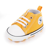 Baby Sneaker Boy Girl Shoes Print Star Canvas Soft Anti-Slip Sole Newborn Infant First Walkers Toddler Casual Canvas Crib Shoes