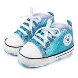 Baby Sneaker Boy Girl Shoes Print Star Canvas Soft Anti-Slip Sole Newborn Infant First Walkers Toddler Casual Canvas Crib Shoes