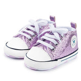 Baby Sneaker Boy Girl Shoes Print Star Canvas Soft Anti-Slip Sole Newborn Infant First Walkers Toddler Casual Canvas Crib Shoes