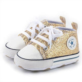 Baby Sneaker Boy Girl Shoes Print Star Canvas Soft Anti-Slip Sole Newborn Infant First Walkers Toddler Casual Canvas Crib Shoes