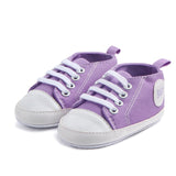 Baby Sneaker Boy Girl Shoes Print Star Canvas Soft Anti-Slip Sole Newborn Infant First Walkers Toddler Casual Canvas Crib Shoes