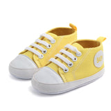 Baby Sneaker Boy Girl Shoes Print Star Canvas Soft Anti-Slip Sole Newborn Infant First Walkers Toddler Casual Canvas Crib Shoes