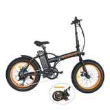 AOSTIRMOTOR Electric Bike 36V 500W Mountain Bike Snow Bike Folding Ebike Electric Bicycle 4.0 Fat Tire ebike Lithium Battery