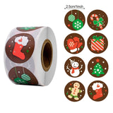 500pcs Merry Christmas Stickers Decorations & New Year