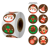 500pcs Merry Christmas Stickers Decorations & New Year