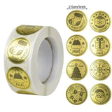 500pcs Merry Christmas Stickers Decorations & New Year