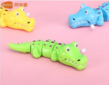 1 Piece Aircraft Clockwork Cute Cartoon Animals Wind Up Toys for Children Dog Shape Car Model Toy Baby Filed Gift for Kids - shopwishi 