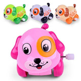 1 Piece Aircraft Clockwork Cute Cartoon Animals Wind Up Toys for Children Dog Shape Car Model Toy Baby Filed Gift for Kids - shopwishi 