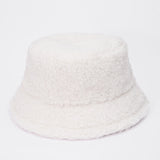 Lamb Faux Fur Bucket Hat Thickened Warm Teddy Velvet Winter Hats For Women Lady Bob  Panama Outdoor Plush Fisherman Hat