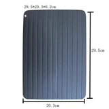 1pcs Fast Defrost Tray Fast Thaw Frozen Food Meat Fruit Quick Defrosting Plate Board Defrost Tray Thaw Master Kitchen Gadgets
