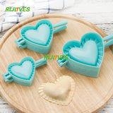S/M/L 3 Model Kitchen Dumpling Mold Heart Butterfly Flower Shape DIY Dumplings Making Dough Press Pie Dumpling Ravioli Mold Baki