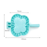 S/M/L 3 Model Kitchen Dumpling Mold Heart Butterfly Flower Shape DIY Dumplings Making Dough Press Pie Dumpling Ravioli Mold Baki