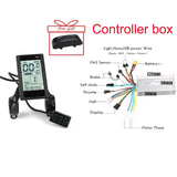 Ebike Brushless Controller Display 24V/36V /48V 500W Electric Bicycle Display Led Bike Display For Ebike  Conversion Kit